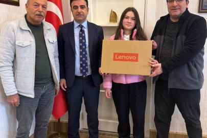 Gazipaşa’da yangın mağduru öğrenciye devlet şefkati