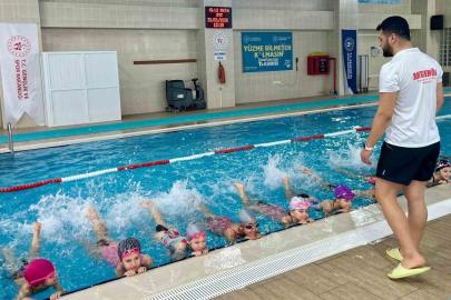 Geleceğin yüzücüleri Aydın’da yetişiyor