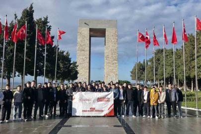Gençler Çanakkale ruhunu yerinde yaşadı