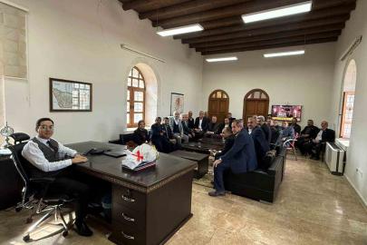 Gercüş Kaymakamı Öztaş muhtarlarla bir araya geldi