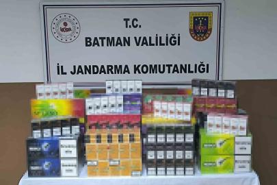 Gercüş’te kaçak sigara operasyonu