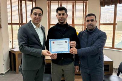 Gercüş’te kar mesaisine başarı belgesi