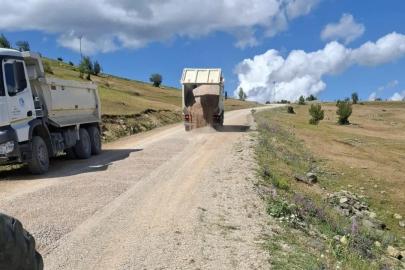 Gerze’de köylerin altyapısı güçlendirildi