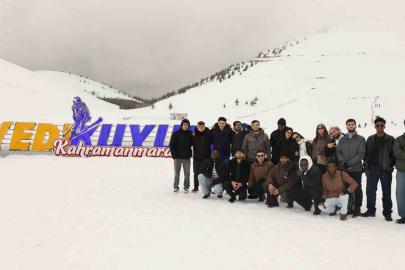 GİBTÜ Uluslararası Öğrencileri Yedikuyular ’da karın keyfini çıkardı