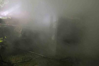 Güroymak’ta korkutan yangın