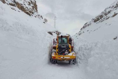 Hakkari-Çukurca yolunda çığ paniği: O anlar kamerada