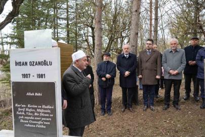 Halk Ozanı İhsan Ozanoğlu vefatının 45. yılında dualarla anıldı