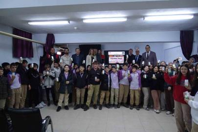 Havran İmam Hatip Ortaokulu’nda organik tarım ve iyi tarım uygulamaları eğitimi verildi