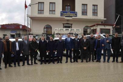 Hayırsever Ali Erdemoğlu’ndan Besni emniyetine 5 araç