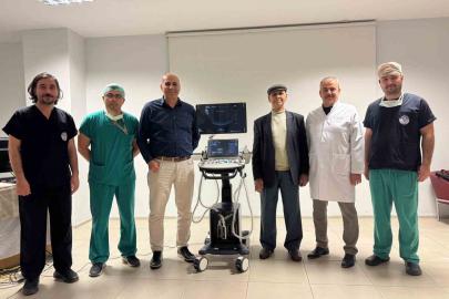 Hayırseverden MEAH’a Dijital Renkli Doppler Ultrasonografi cihazı bağışı