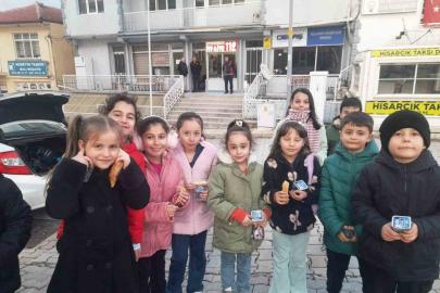 Hisarcık’ta minikler oruçlarını Ramazan topu eşliğinde açtı