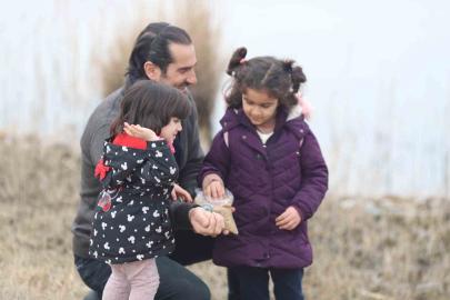 Iğdır’da kuşlar için yemleme ve gözlem etkinliği