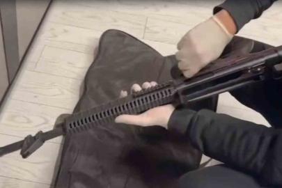 İkametlerini silah imalathanesine çeviren şebekeye operasyon: 1 tutuklama