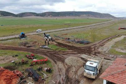 İnönü’de mahalle içi yollar yenileniyor