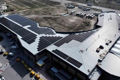 Isparta’da yeni otogarın çatısına 1,3 MW’lik GES kuruluyor