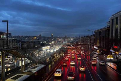 İstanbul’da trafik yoğunluğu yüzde 90’a ulaştı