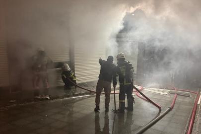 İşyeri yangını korkuttu