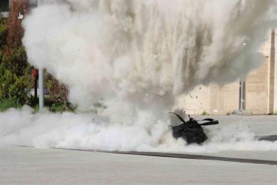 İzmir Bölge Adliye Mahkemesi’nde bomba ve tahliye tatbikatı