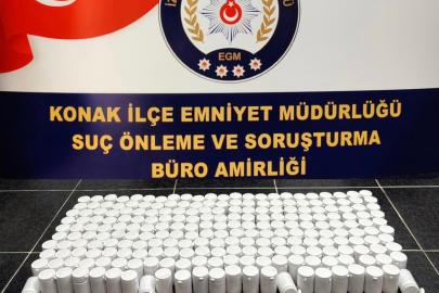 İzmir’de yarım milyona yakın uyuşturucu hap ele geçirildi