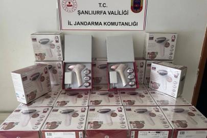 Jandarmadan epilasyon cihazı operasyonu