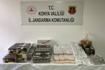 Jandarmadan tütün kaçaklarına operasyon