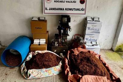 Kaçak tütün operasyonunda 1 milyon 550 bin liralık ürün ele geçirildi