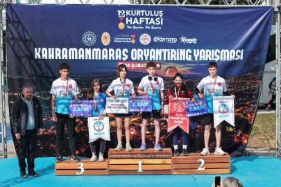 Kahramanmaraş’ta 14 şehirden 715 sporcu, kurtuluş haftası için yarıştı