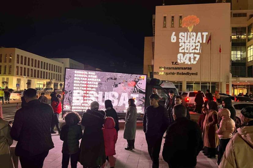 Kahramanmaraş’ta 6 Şubat depremlerinde hayatını kaybedenler dualarla anıldı