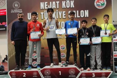 Kahtalı Atlet Mustafa Yavaş Türkiye şampiyonu oldu