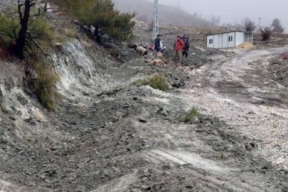 Karabahşılı Köyü’nde yağış sonrası çalışmalar başladı