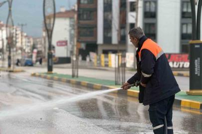 Karabük Belediyesi’nden temizlik seferberliği