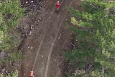 Karabük’te yasa dışı avcılık yapanlar dron ile tespit edildi