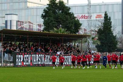 Karadeniz derbisi öncesi Samsunspor’a taraftar desteği
