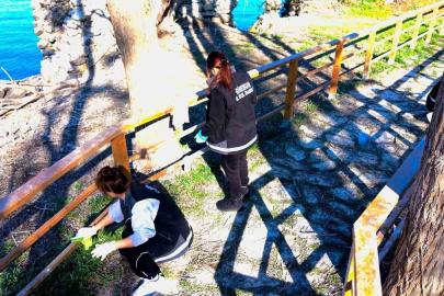 Karadeniz’in yaşanabilir tek adası olan Giresun Adasında kapsamlı temizlik yapıldı