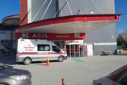 Karapınar’da otomobil kamyonete çarptı: 1 yaralı