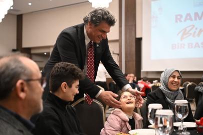 Kartepe’de Ramazan ayının ilk iftarında şehit aileleri ve gaziler bir araya geldi