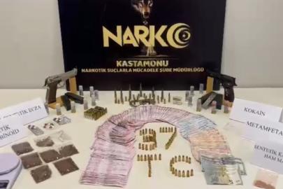 Kastamonu’da 23 adrese uyuşturucu operasyonu: 20 gözaltı