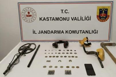 Kastamonu’da tarihi eser kaçakçılarına operasyon: 3 gözaltı