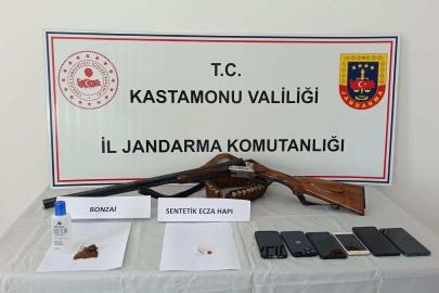 Kastamonu’da uyuşturucu operasyonu: 11 gözaltı