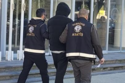 Kasten öldürme suçundan aranan şahıs Kuşadası’nda yakalandı
