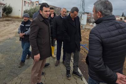 Kaymakam Algın, köylerde incelemelerde bulundu