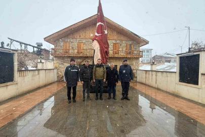 Kaymakam Bayram kurtuluş programı öncesi incelemelerde bulundu