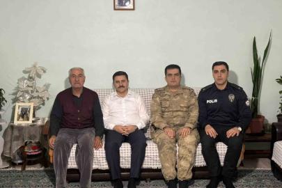 Kaymakam Bulut, Çakmaklı ailesinin iftar sofrasına misafir oldu