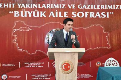 Kaymakam Çakır şehit aileleri ve gazilerle iftarda buluştu