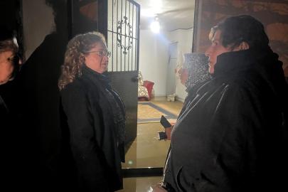 Kaymakam Doğru yağış sonrası vatandaşların yanında