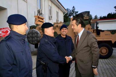 Kaymakam Öztürk, Alanya İlçe Jandarma Komutanlığı’nda görevli personelle iftarda buluştu