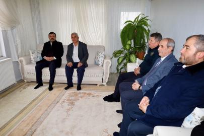 Kaymakam Soysal’dan şehit ailelerine ziyaret