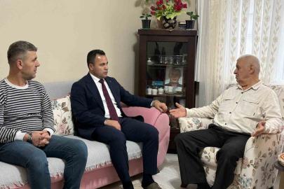 Kaymakam Uzan’ın ilk ziyareti şehit ailesi oldu