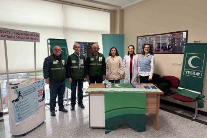 Kaynaşlı’da sigaranın zararlarına dikkat çekildi