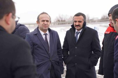 Kayseri OTB’de gece yarısı mesaisi ardından saha incelemesi